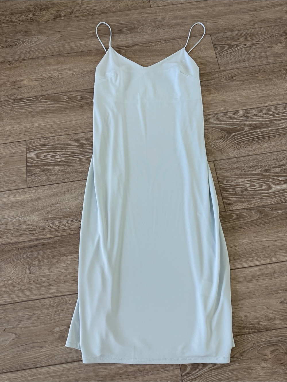 Express Baby Blue Slip Dress, Size M